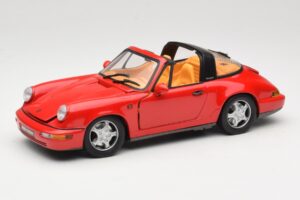 Porsche 911 Carrera Targa Roșu Anson 1:18 3054 Metal