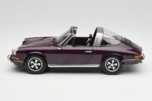 Porsche 911 E Targa Violet Norev 1:18 187644 Metal - imaginea 4 din 7