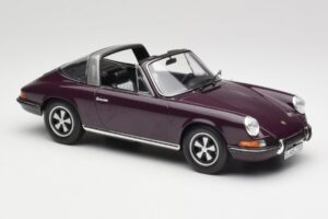 Porsche 911 E Targa Violet Norev 1:18 187644 Metal - imaginea 5 din 7
