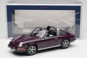 Porsche 911 E Targa Violet Norev 1:18 187644 Metal - imaginea 7 din 7