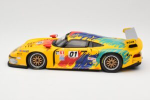 Porsche 911 GT1 #1 D. Rohr / R. Pilgrim / A. McNish 1997 UT Models 1:18 39724 Metal - imaginea 4 din 8