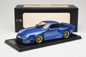 Porsche 911 993 Almeras GT1 Albastru Kess 1:18 KE18004A Rășină - imaginea 6 din 6