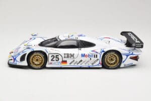 Porsche 911 GT1 #25 Porsche AG U. Alzen / J. Muller / B. Wollek 24 Hours of Le Mans 1998 Maisto 1:18 56052 Metal - imaginea 4 din 8