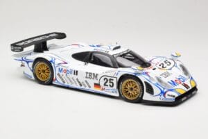Porsche 911 GT1 #25 Porsche AG U. Alzen / J. Muller / B. Wollek 24 Hours of Le Mans 1998 Maisto 1:18 56052 Metal - imaginea 6 din 8