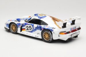 Porsche 911 GT1 #25 1999 Anson 1:18 30322-W Metal - imaginea 5 din 6