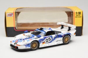 Porsche 911 GT1 #25 1999 Anson 1:18 30322-W Metal - imaginea 6 din 6