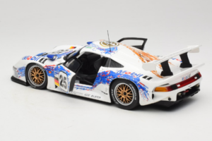 Porsche 911 GT1 #25 H. Stuck / T. Boutsen / B. Wollek 24 Hours of Le Mans 1996 UT Models 1:18 180966625 Metal - imaginea 5 din 8