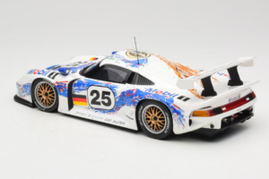 Porsche 911 GT1 #25 H. Stuck / T. Boutsen / B. Wollek 24 Hours of Le Mans 1996 UT Models 1:18 180966625 Metal - imaginea 7 din 8