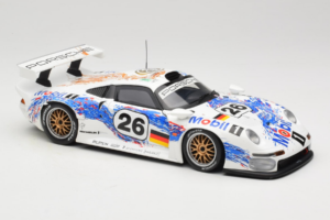 Porsche 911 GT1 #26 K. Wendlinger / Goody / Y. Dalmas 24 Hours of Le Mans 1996 UT Models 1:18 180966626 Metal - imaginea 6 din 8