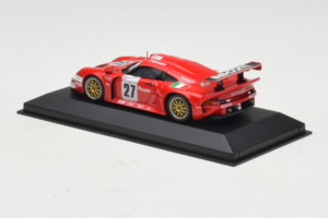 Porsche 911 GT1 #27 BMS Scuderia Italia 24 Hours of Le Mans 1997 Minichamps 1:43 430976627 Metal - imaginea 3 din 4