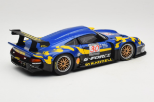 Porsche 911 GT1 #30 Wallinder / Greasley / Lister FIA GT Championship 1997 UT Models 1:18 39723 Metal - imaginea 3 din 8