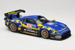 Porsche 911 GT1 #30 Wallinder / Greasley / Lister FIA GT Championship 1997 UT Models 1:18 39723 Metal - imaginea 6 din 8