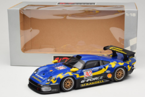Porsche 911 GT1 #30 Wallinder / Greasley / Lister FIA GT Championship 1997 UT Models 1:18 39723 Metal - imaginea 8 din 8