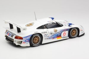 Porsche 911 GT1 #6 T. Boutsen / H-J. Stuck 1997 UT Models 1:18 39720 Metal - imaginea 3 din 8