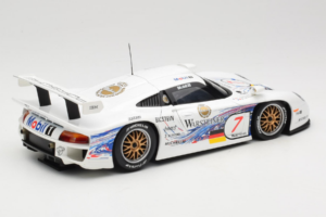 Porsche 911 GT1 #7 Y. Dalmas / R. Wollek FIA GT Championship 1997 UT Models 1:18 39721 Metal - imaginea 3 din 8