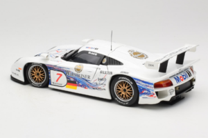 Porsche 911 GT1 #7 Y. Dalmas / R. Wollek FIA GT Championship 1997 UT Models 1:18 39721 Metal - imaginea 7 din 8