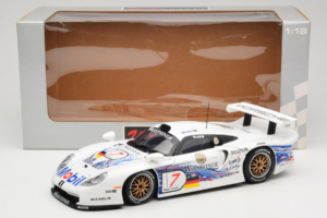 Porsche 911 GT1 #7 Y. Dalmas / R. Wollek FIA GT Championship 1997 UT Models 1:18 39721 Metal - imaginea 8 din 8