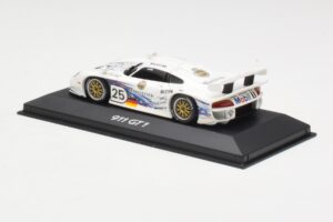 Porsche 911 GT1 #25 Warsteiner 24 Hours of Le Mans 1997 Minichamps 1:43 WAP02003197 Metal - imaginea 3 din 4
