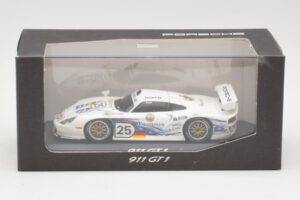 Porsche 911 GT1 #25 Warsteiner 24 Hours of Le Mans 1997 Minichamps 1:43 WAP02003197 Metal - imaginea 4 din 4