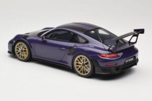 Porsche 911 GT2 RS 991.2 Ultraviolet GT Spirit 1:18 GT926 Rășină - imaginea 5 din 6