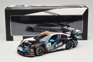 Porsche 911 GT3 Cup 992 #14 R. de Haan Oschersleben GP 2024 IXO 1:18 18RMC219 Metal - imaginea 6 din 6