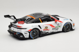 Porsche 911 GT3 Cup 992 #15 J. Stiak Oschersleben GP 2024 IXO 1:18 18RMC220 Metal - imaginea 2 din 6