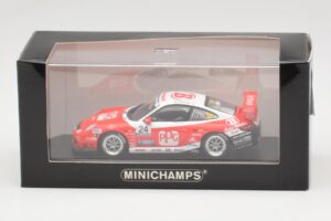 Porsche 911 GT3 Cup 997 Team PPG M. Bruckl Porsche Carrera Cup Deutschland 2006 Minichamps 1:43 400066424 Metal - imaginea 4 din 4