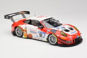 Porsche 911 GT3 R #31 Frikadelli Racing N. Siedler / M. Seefried 24 Hours Nürburgring 2018 Minichamps 1:18 153186931 Metal - imaginea 4 din 6