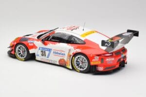 Porsche 911 GT3 R #31 Frikadelli Racing N. Siedler / M. Seefried 24 Hours Nürburgring 2018 Minichamps 1:18 153186931 Metal - imaginea 5 din 6