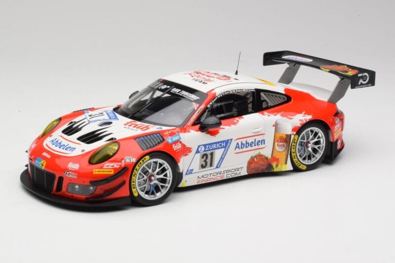 Porsche 911 GT3 R #31 Frikadelli Racing N. Siedler / M. Seefried 24 Hours Nürburgring 2018 Minichamps 1:18 153186931 Metal