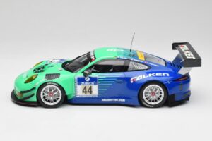 Porsche 911 GT3 R #44 Falken Motorsport W. Henzler / P. Dumbreck NBR 2016 Minichamps 1:18 155166044 Metal - imaginea 3 din 6