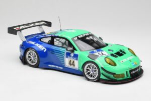 Porsche 911 GT3 R #44 Falken Motorsport W. Henzler / P. Dumbreck NBR 2016 Minichamps 1:18 155166044 Metal - imaginea 4 din 6