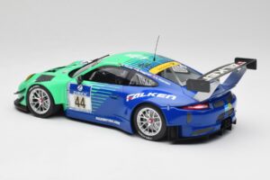 Porsche 911 GT3 R #44 Falken Motorsport W. Henzler / P. Dumbreck NBR 2016 Minichamps 1:18 155166044 Metal - imaginea 5 din 6