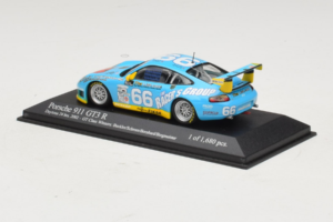 Porsche 911 GT3 R #66 Buckler / Schrom 24 Hours of Daytona 2002 Minichamps 1:43 400026966 Metal - imaginea 3 din 4