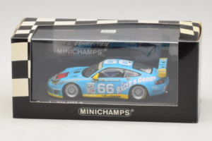 Porsche 911 GT3 R #66 Buckler / Schrom 24 Hours of Daytona 2002 Minichamps 1:43 400026966 Metal - imaginea 4 din 4