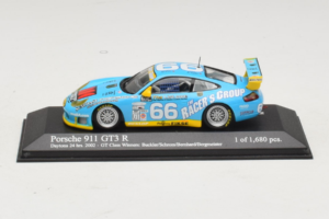 Porsche 911 GT3 R #66 Buckler / Schrom 24 Hours of Daytona 2002 Minichamps 1:43 400026966 Metal