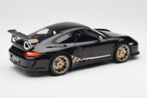 Porsche 911 997 GT3 RS Negru Norev 1:18 187563 Metal - imaginea 3 din 8
