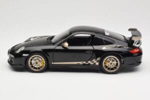 Porsche 911 997 GT3 RS Negru Norev 1:18 187563 Metal - imaginea 4 din 8