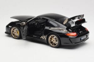 Porsche 911 997 GT3 RS Negru Norev 1:18 187563 Metal - imaginea 5 din 8