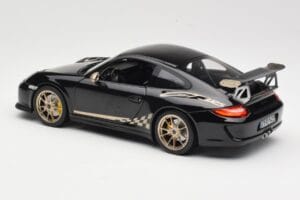 Porsche 911 997 GT3 RS Negru Norev 1:18 187563 Metal - imaginea 7 din 8