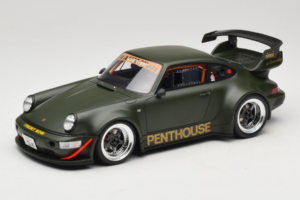 Porsche 911 RWB Penthouse Kaki Green GT Spirit 1:18 GT559 Rășină