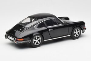 Porsche 911 S Negru Schuco 1:18 450047200 Metal - imaginea 3 din 8