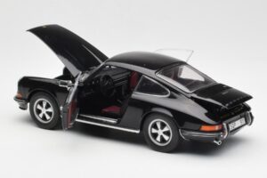 Porsche 911 S Negru Schuco 1:18 450047200 Metal - imaginea 5 din 8