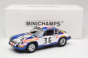 Porsche 911 S #36 B. Waldegard / C. Cheneviere 24 Hours of Le Mans 1971 Minichamps 1:18 107716836 Rășină - imaginea 6 din 6