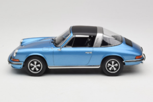 Porsche 911 S Targa Blue Metallic Norev 1:18 187646 Metal - imaginea 4 din 8