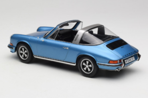 Porsche 911 S Targa Blue Metallic Norev 1:18 187646 Metal - imaginea 6 din 8