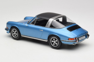 Porsche 911 S Targa Blue Metallic Norev 1:18 187646 Metal - imaginea 7 din 8