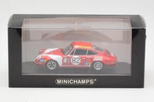 Porsche 911 S #82 Team Kremer Racing 1000km ADAC Neuhaus Class Winner 1971 Minichamps 1:43 400716882 Metal - imaginea 4 din 4