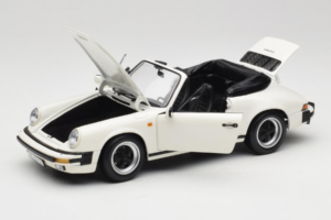 Porsche 911 SC Cabriolet Alb Minichamps 1:18 100063031 Metal - imaginea 2 din 8