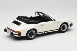 Porsche 911 SC Cabriolet Alb Minichamps 1:18 100063031 Metal - imaginea 3 din 8
